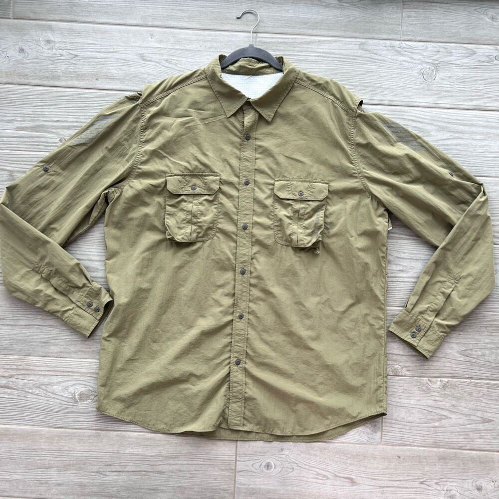 Helly Hansen Outdoor Performance Button Down Long… - image 1